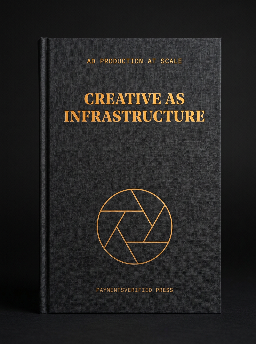 Creative as Infrastructure hardcover book cover