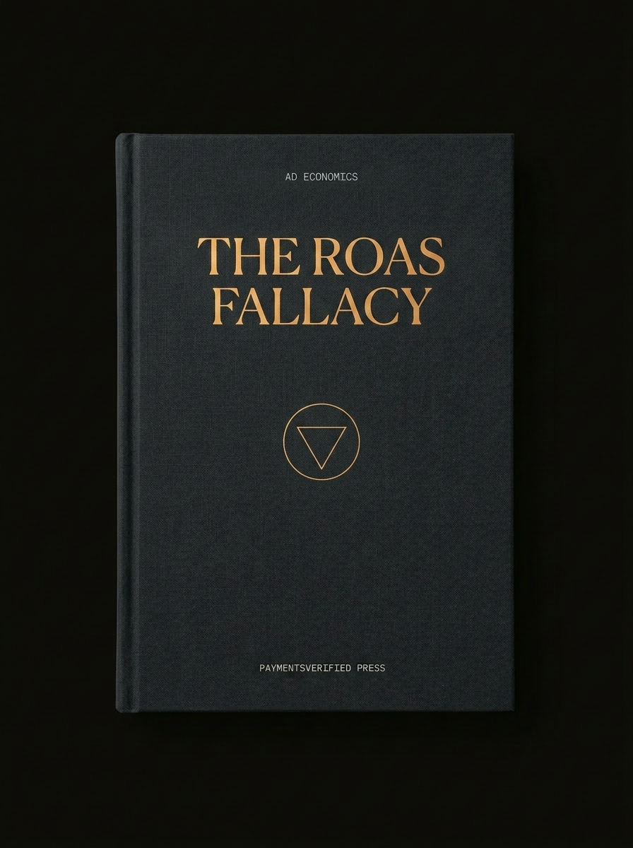 The ROAS Fallacy hardcover book cover
