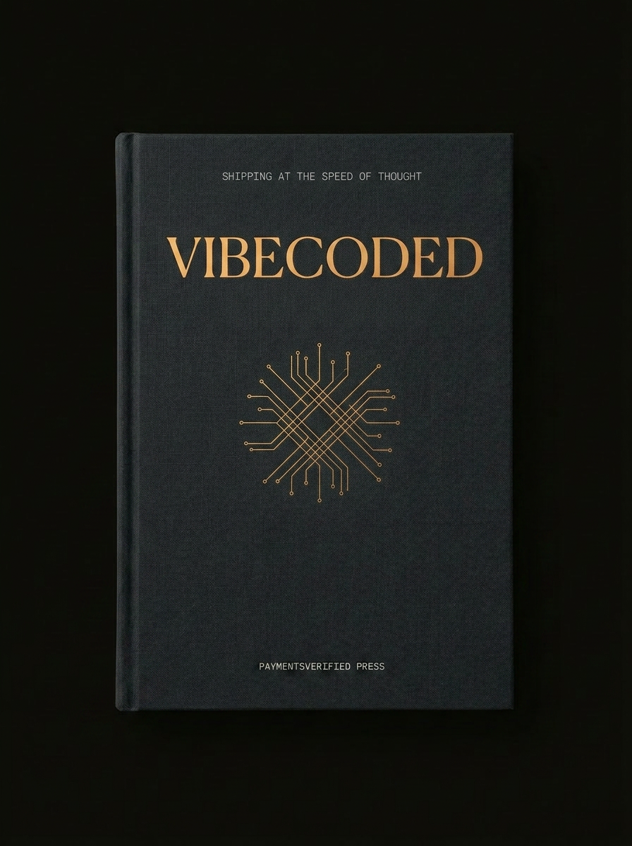 Vibecoded hardcover book cover